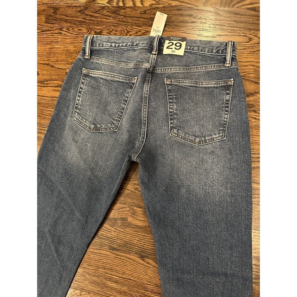 NEW‎ Gap Jeans Men Straight Stretch 29X30 Blue Jeans Flexible